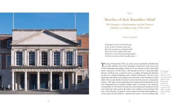 The Marquess of Buckingham and the Presence
Chamber at Dublin Castle, 1788–1838