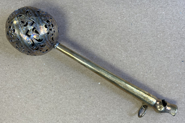Silver Baby’s Rattle