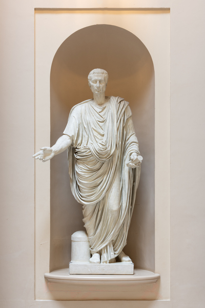 Plaster Copies of 8 Marble Statues
