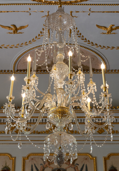 Music Room Cut Glass Chandelier