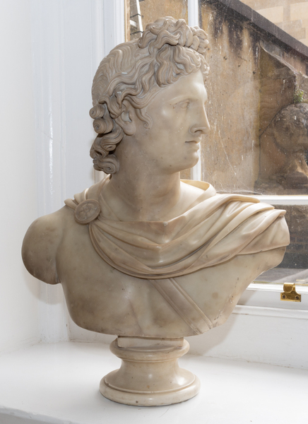 Marble Bust of Apollo Belvedere